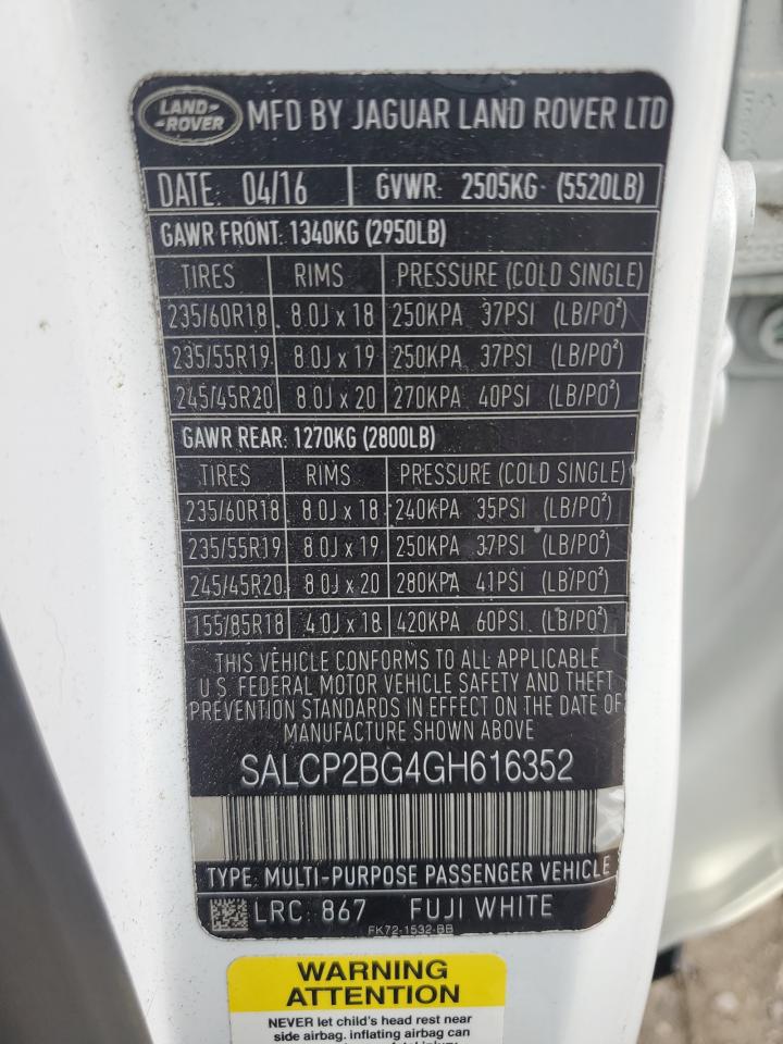 LAND ROVER DISCOVERY SPORT SE