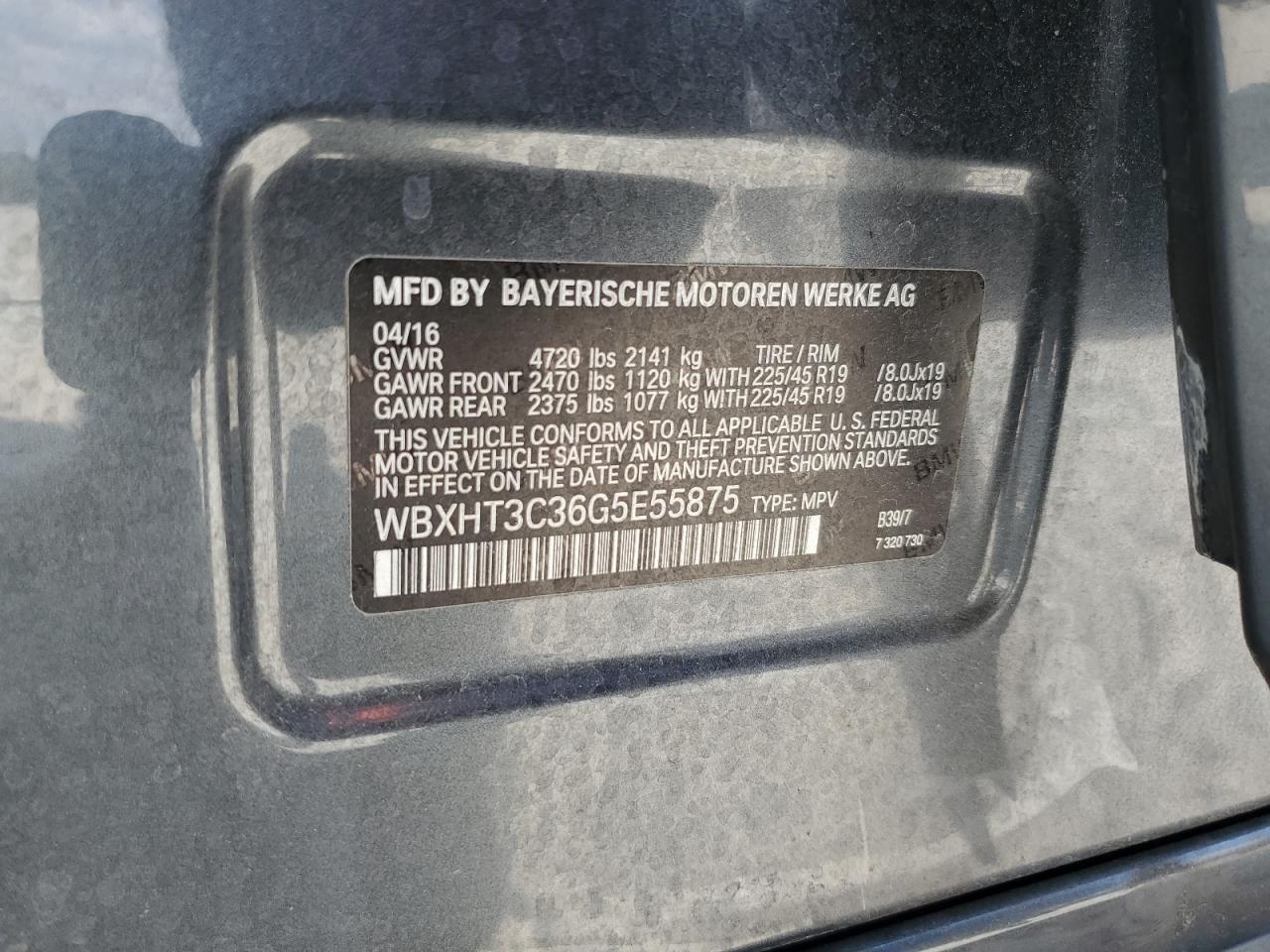 BMW X1 XDRIVE28I 2016