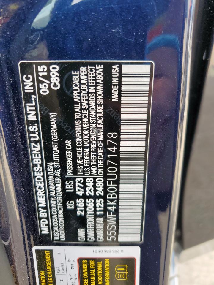 MERCEDES-BENZ C 300 4MATIC 2015