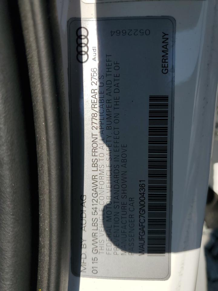 AUDI A6 PREMIUM PLUS 2016