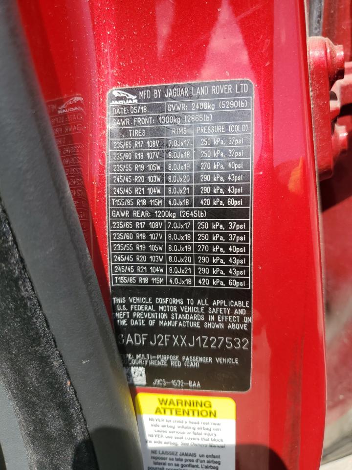 JAGUAR E-PACE S 2018