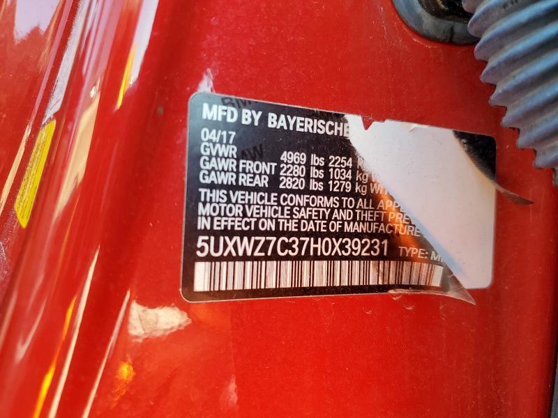 BMW X3 SDRIVE28I 2017