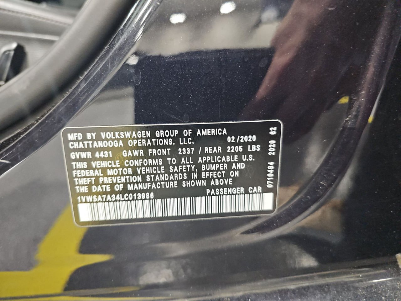 Volkswagen Passat 2.0T SE 2020