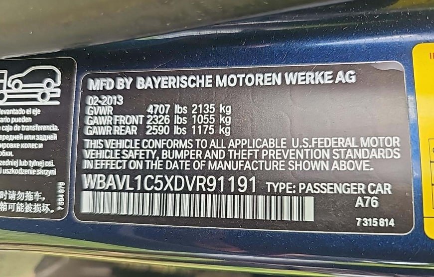 BMW X1 Sports Activity Vehicle xDrive28i 2013