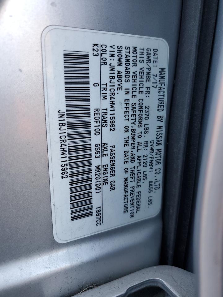 NISSAN ROGUE SPORT SL 2017