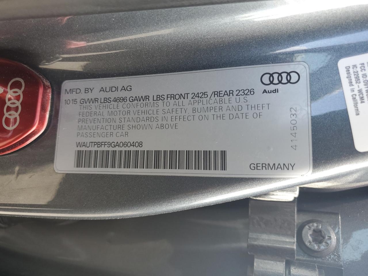 AUDI A3 E-TRON PREMIUM PLUS 2016