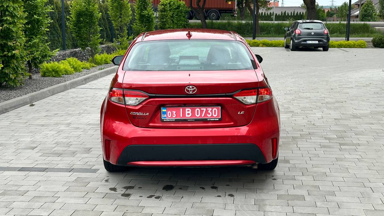 TOYOTA COROLLA LE 2019