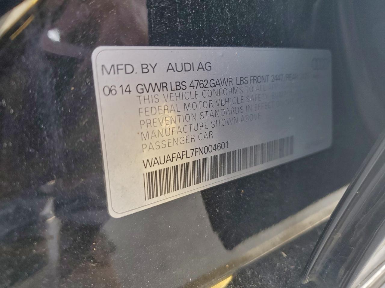 AUDI A4 PREMIUM 2015