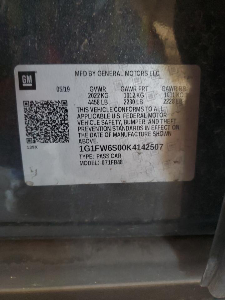 CHEVROLET BOLT EV LT 2019