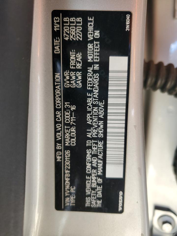 VOLVO S60 PREMIER 2013