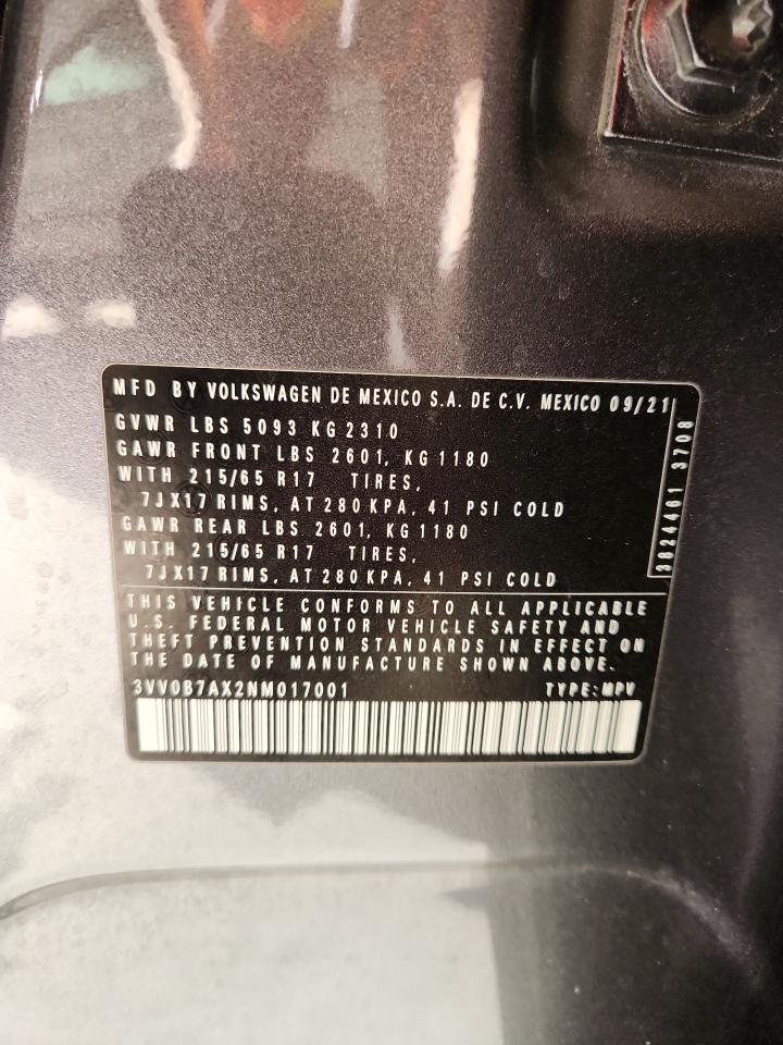 VOLKSWAGEN TIGUAN S 2022