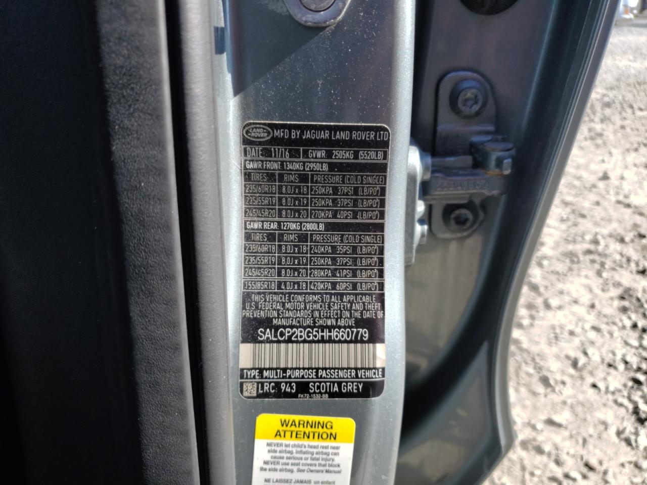 LAND ROVER DISCOVERY SPORT SE 2017