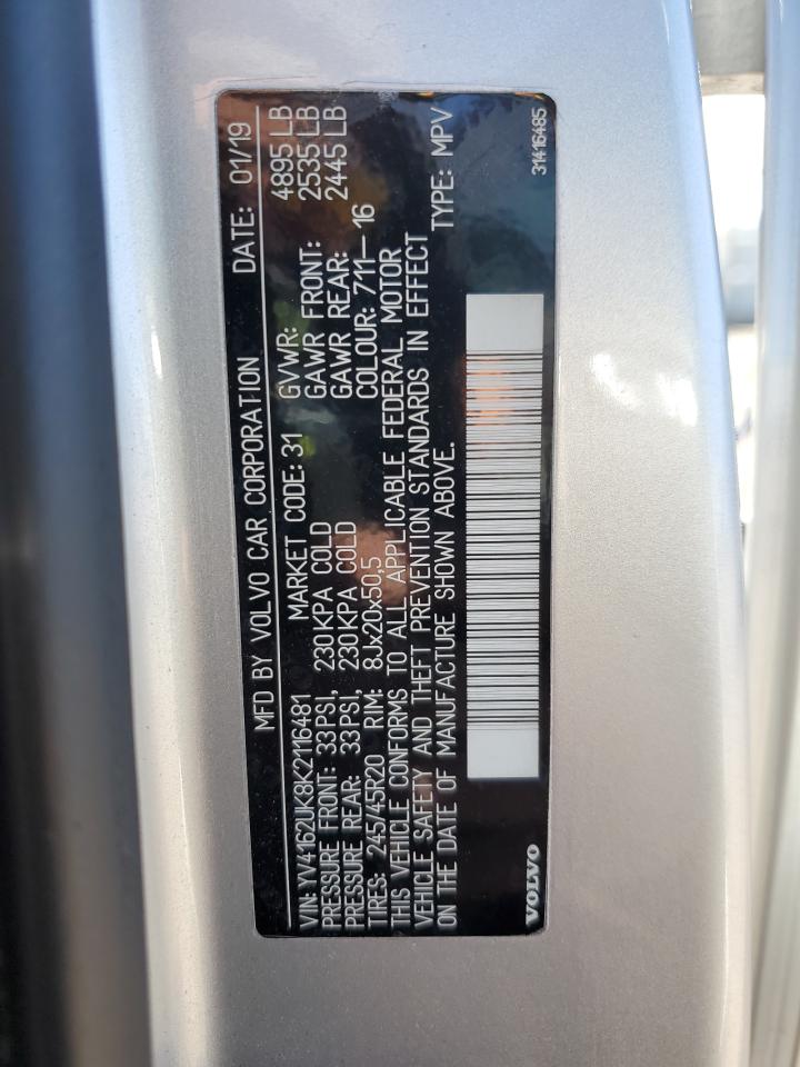 VOLVO XC40 T5 MOMENTUM 2019