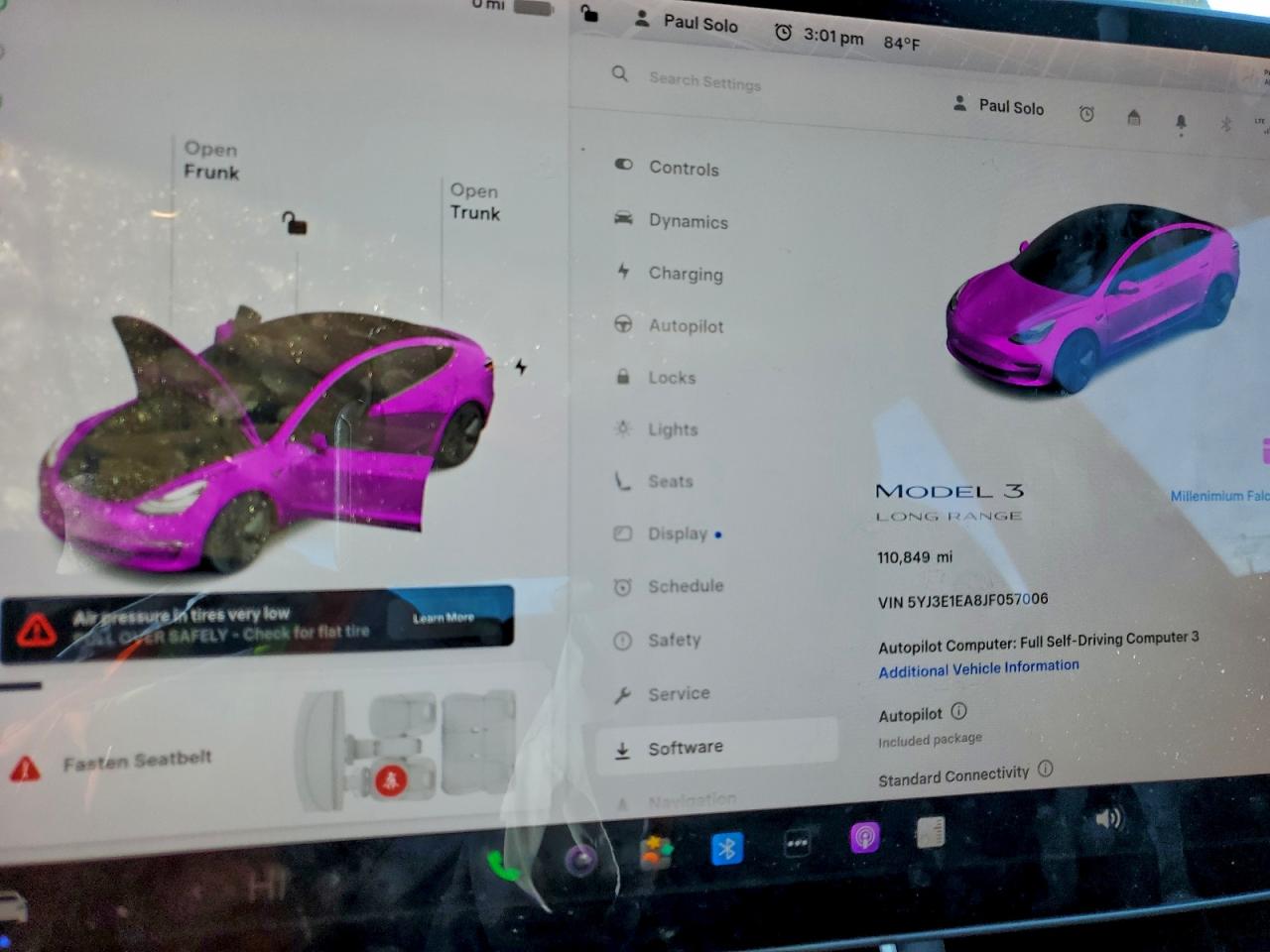 TESLA MODEL 3 RWD LONGE RANGE 2018