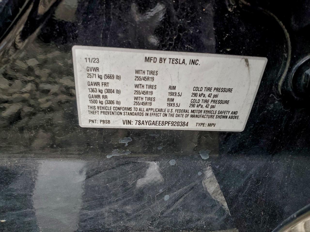 TESLA MODEL Y DUAL MOTOR 2023