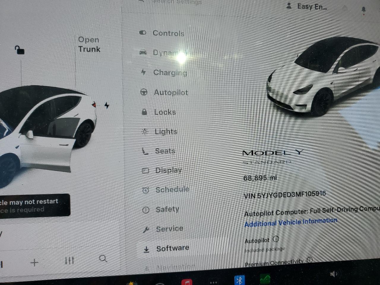 TESLA MODEL Y STANDARD 2021