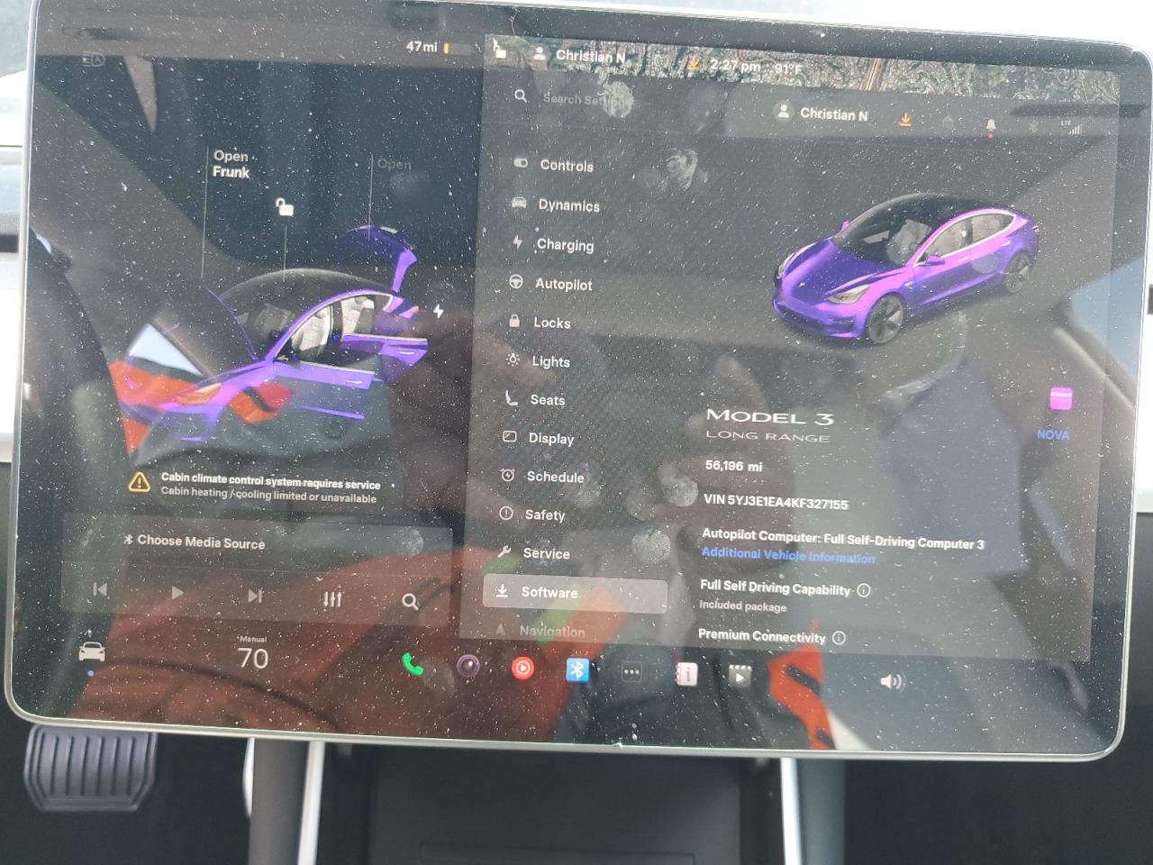 TESLA MODEL 3 LONG RANGE 2019