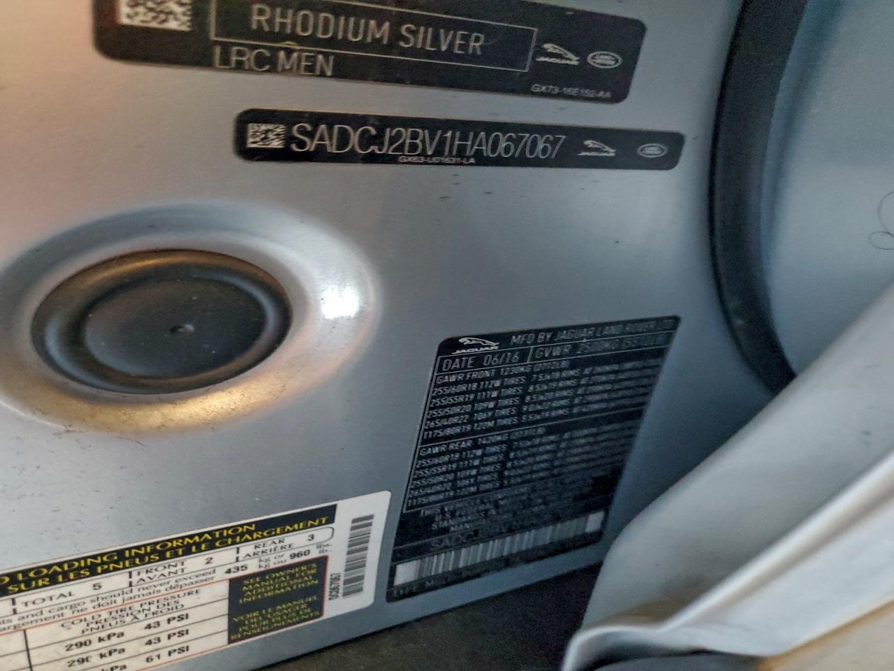 JAGUAR F-PACE PREMIUM 2017