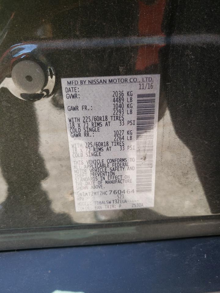 NISSAN ROGUE SL 2017