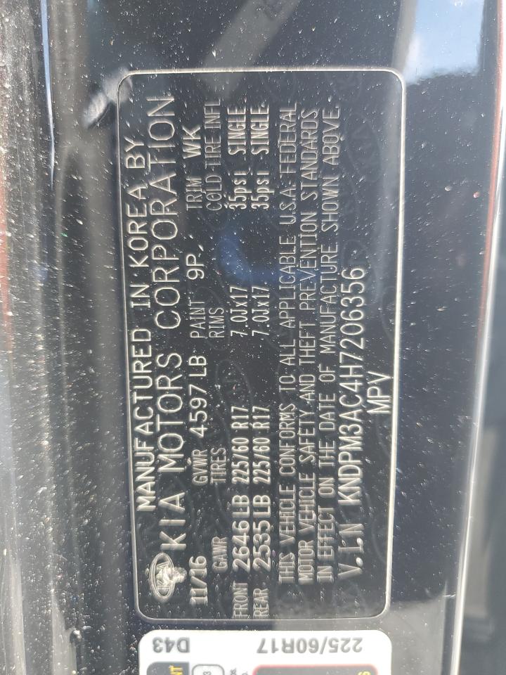 KIA SPORTAGE LX 2017