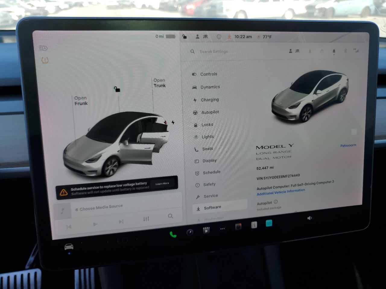 TESLA MODEL Y AWD LONG RANGE DUAL MOTOR 2021