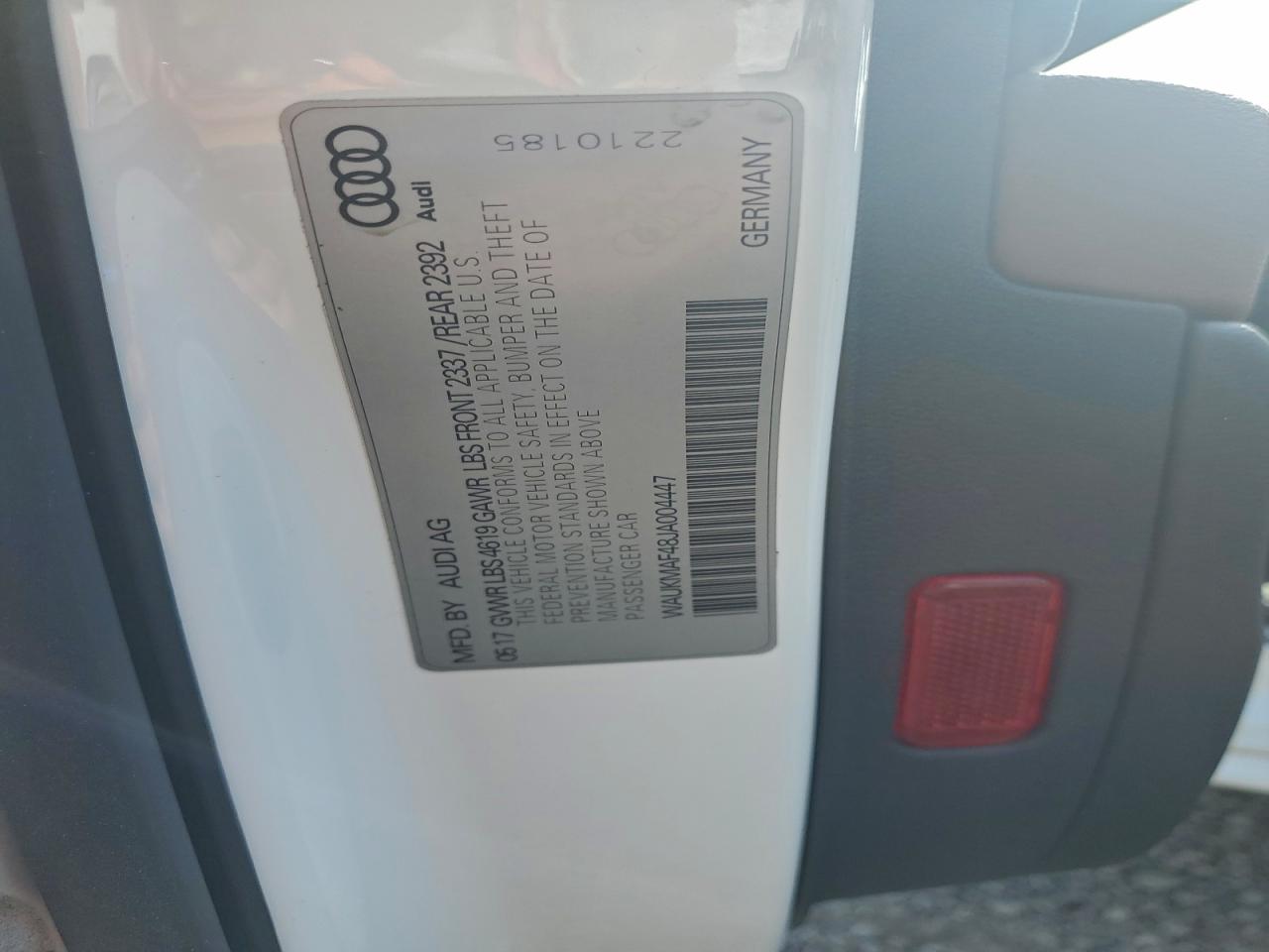 AUDI A4 PREMIUM 2018