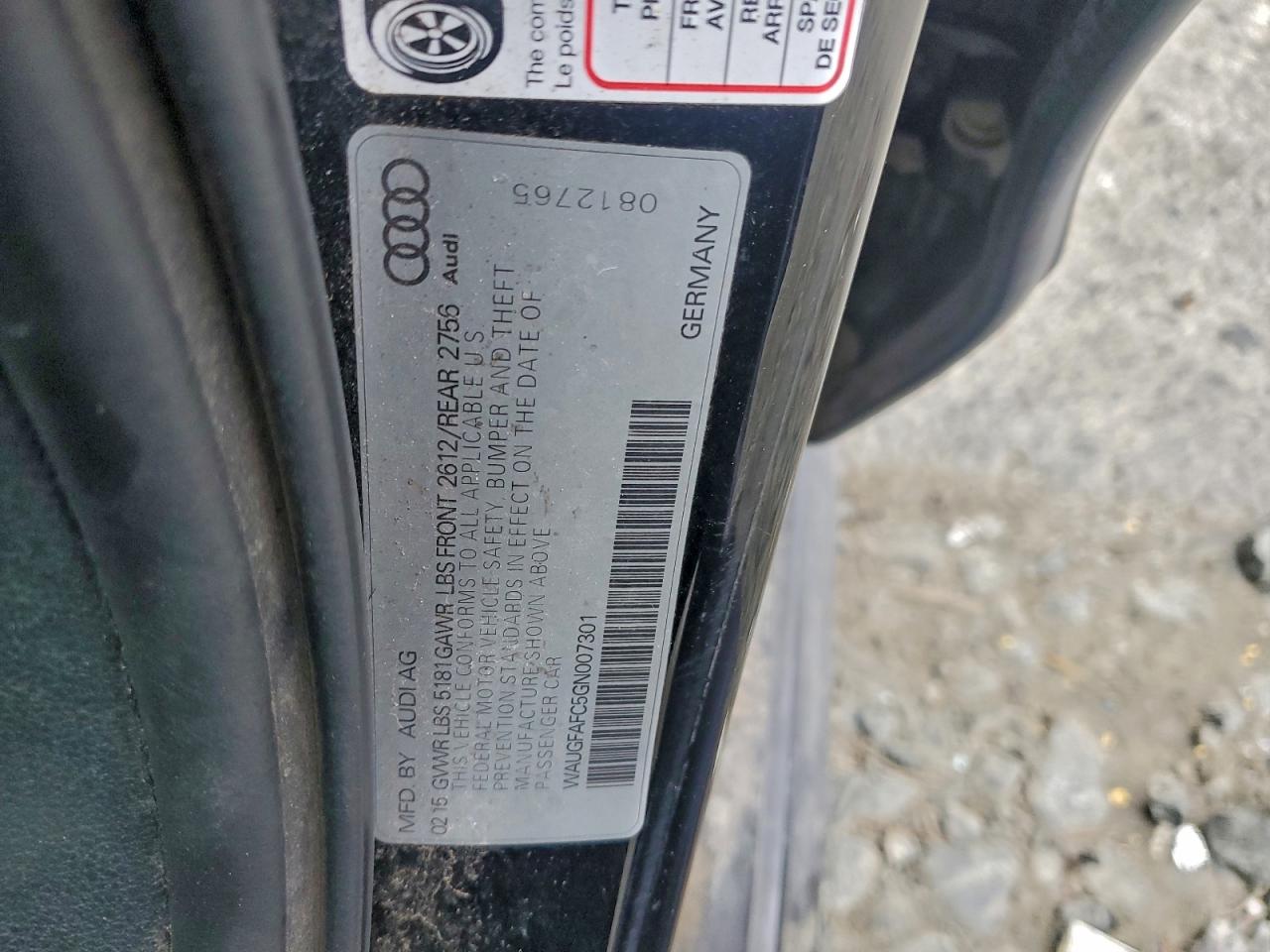 AUDI A6 PREMIUM PLUS 2016