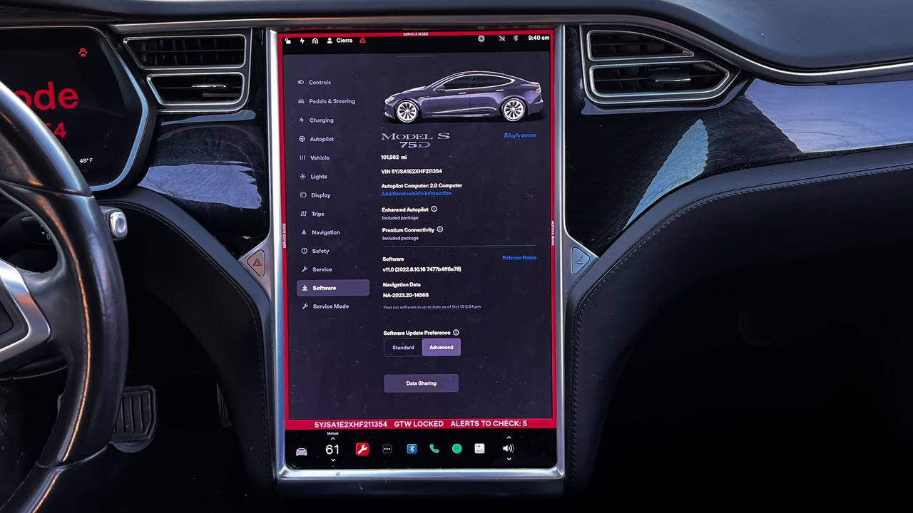 TESLA MODEL S AWD DUAL MOTOR 2017