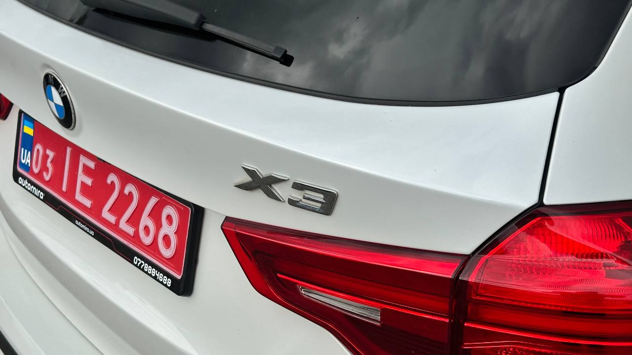 BMW X3 XDRIVE30I 2018