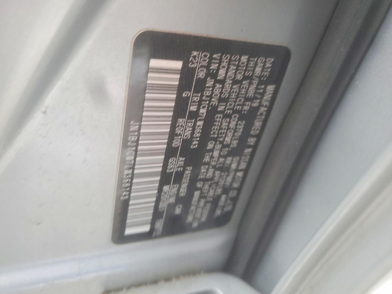 NISSAN ROGUE SPORT S 2019