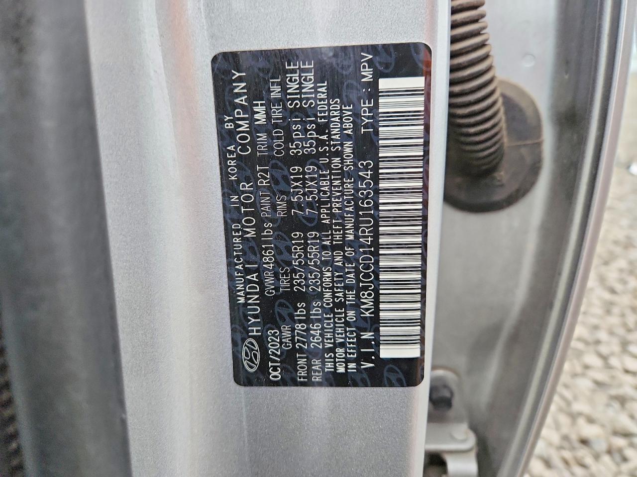 HYUNDAI TUCSON SEL CONVENIENCE 2023