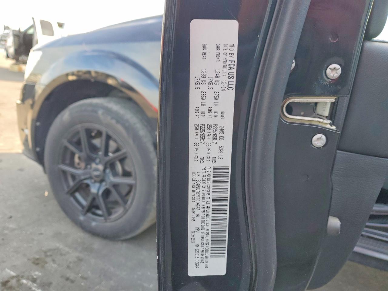 DODGE JOURNEY SE 2014