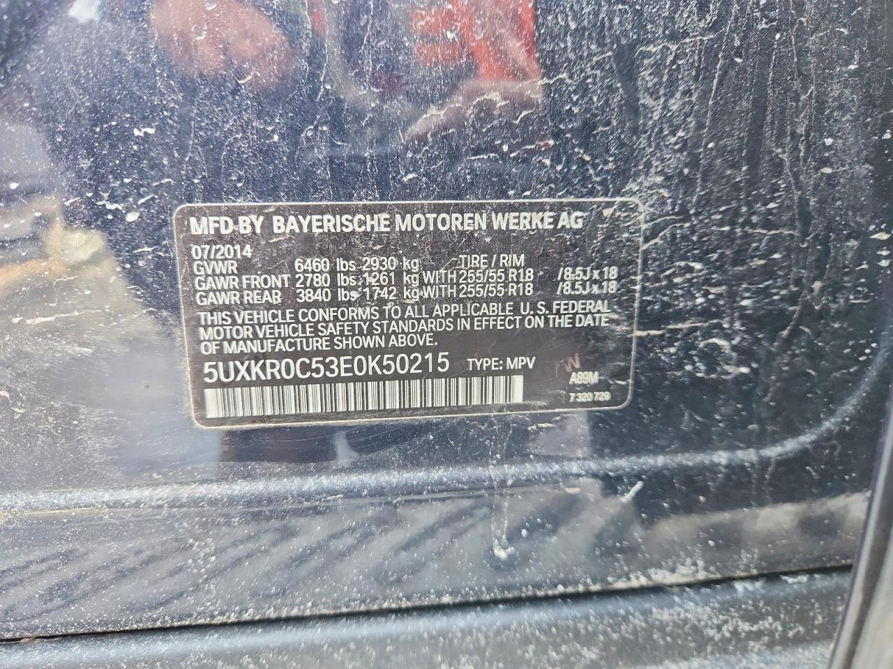 BMW X5 XDRIVE 35 I 2014