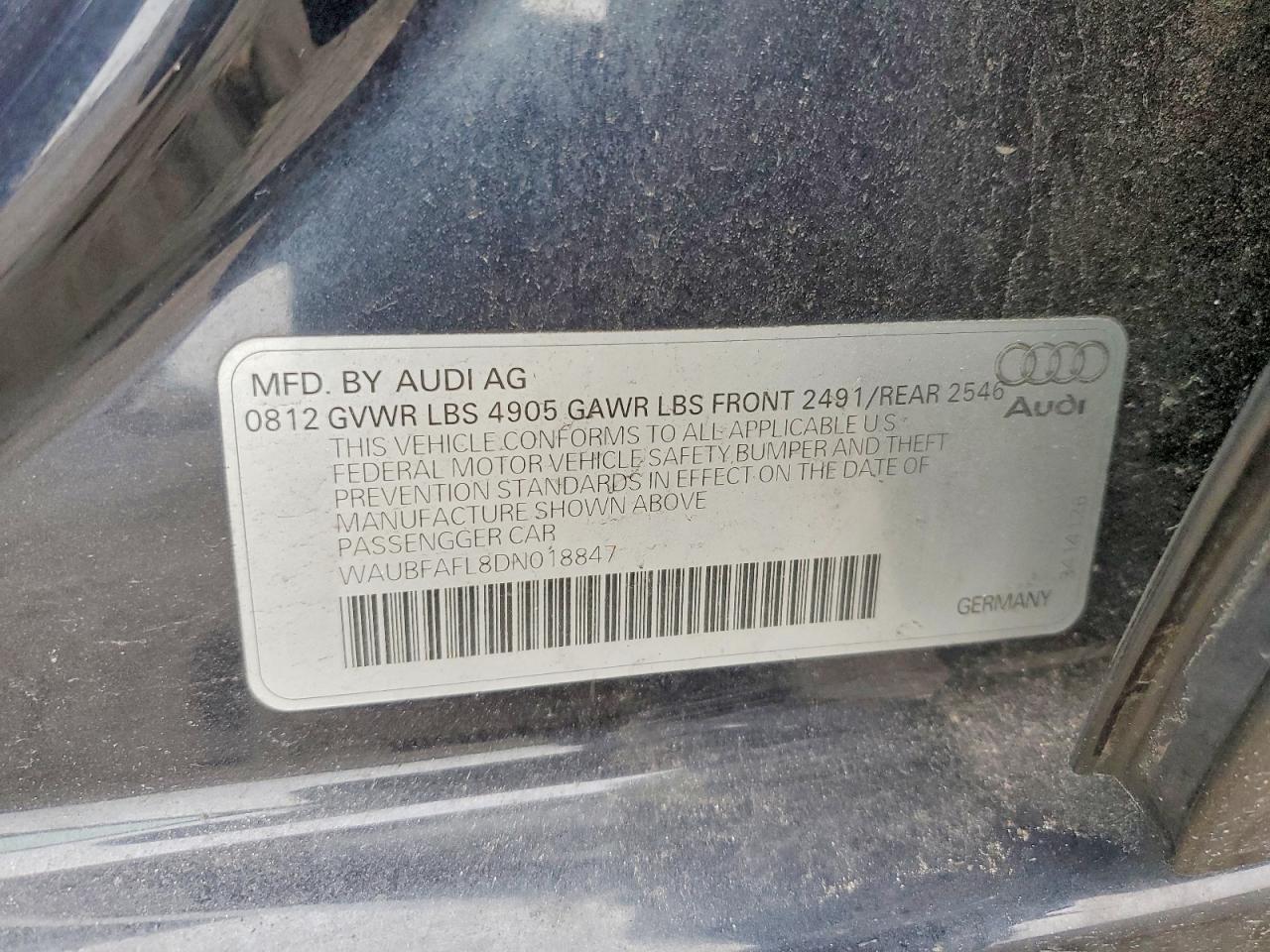 AUDI A4 PREMIUM 2012