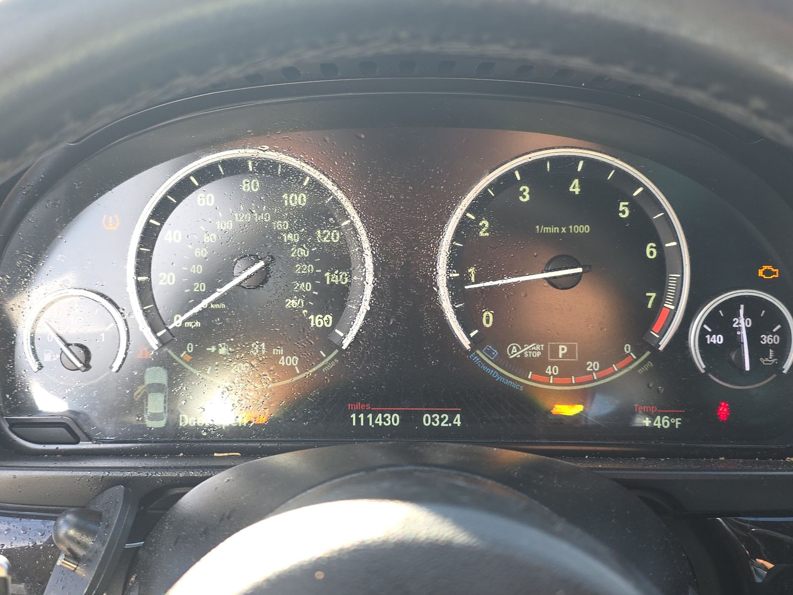 BMW 5 SERIES SEDAN 528I M SPORT LINE 2014