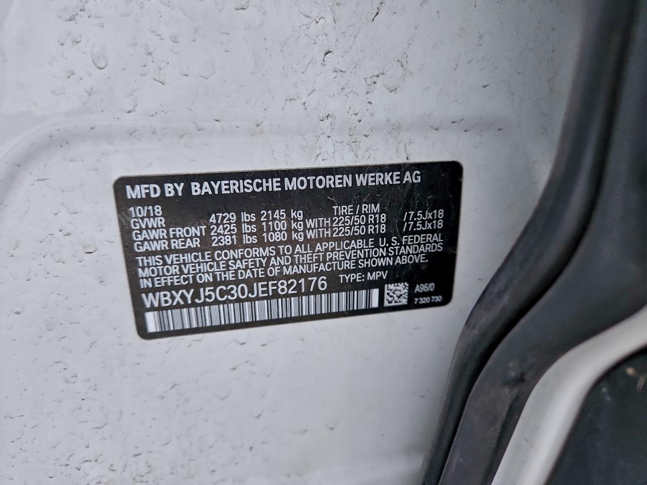 BMW X2 XDRIVE28I 2018