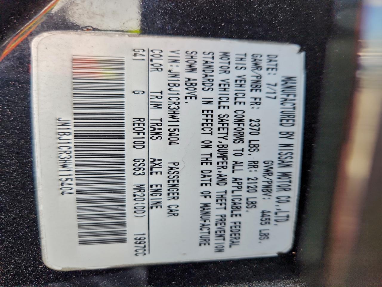 NISSAN ROGUE SPORT SV 2017