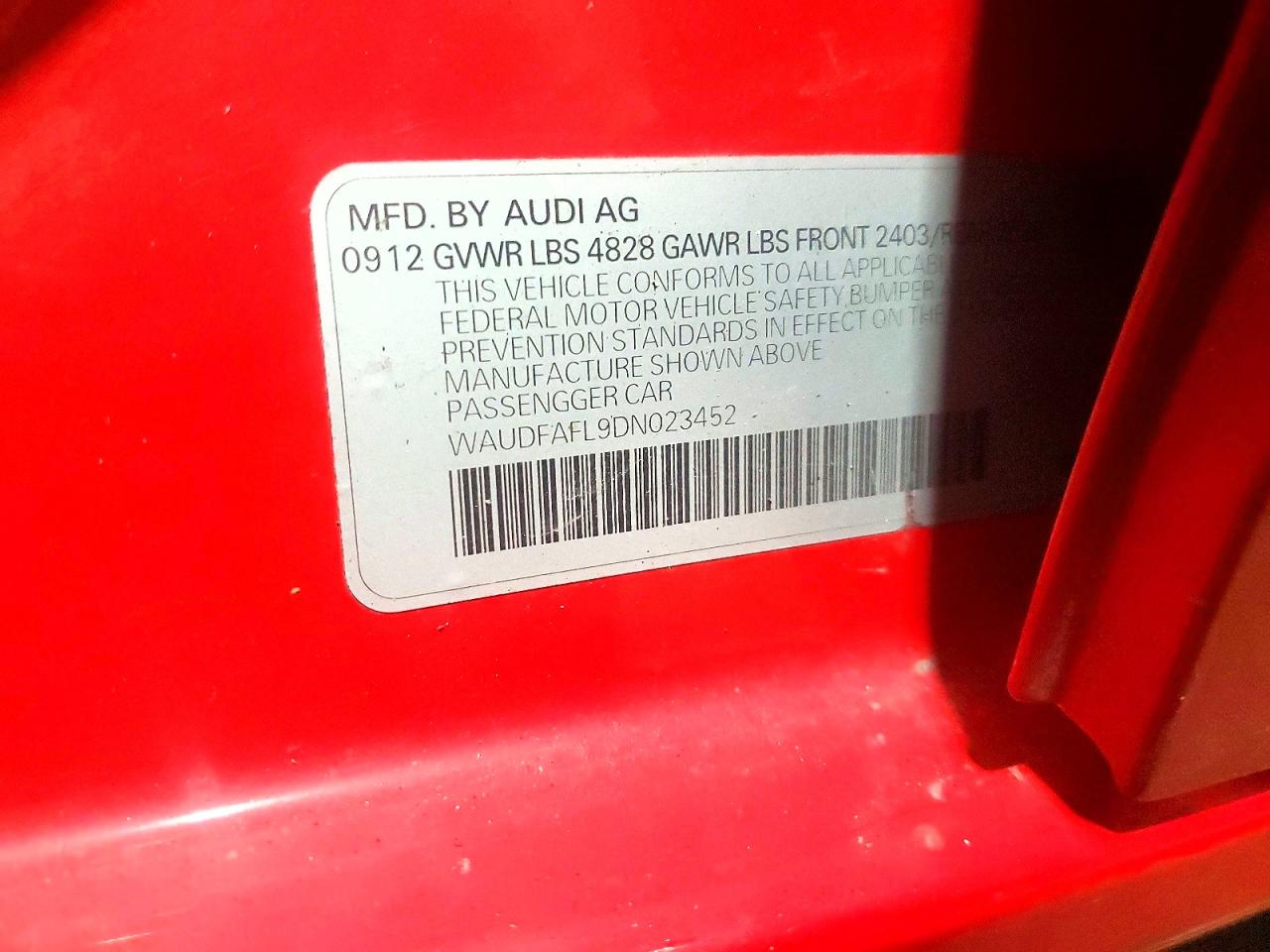 AUDI A4 PREMIUM 2013