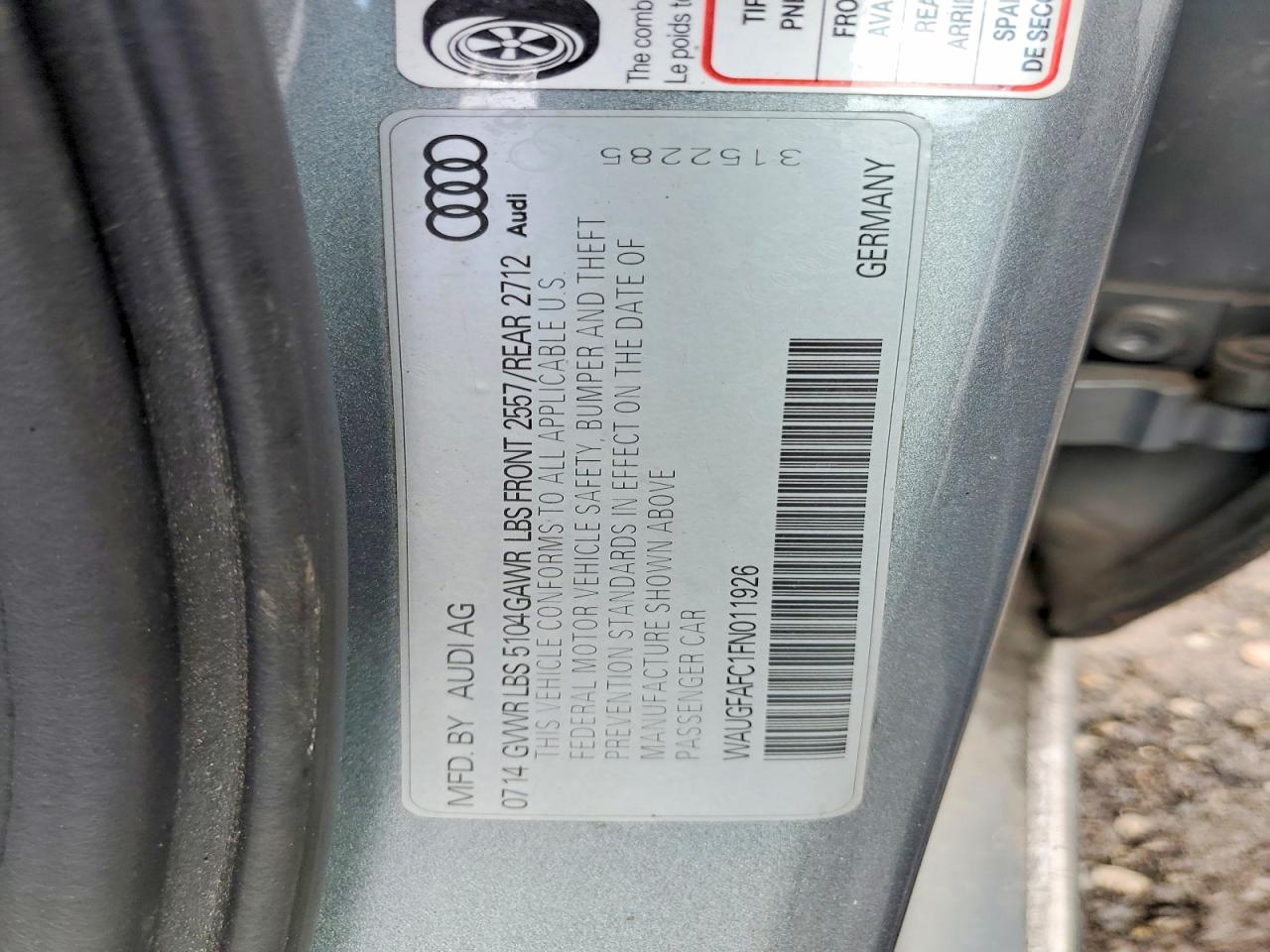 AUDI A6 PREMIUM PLUS 2014