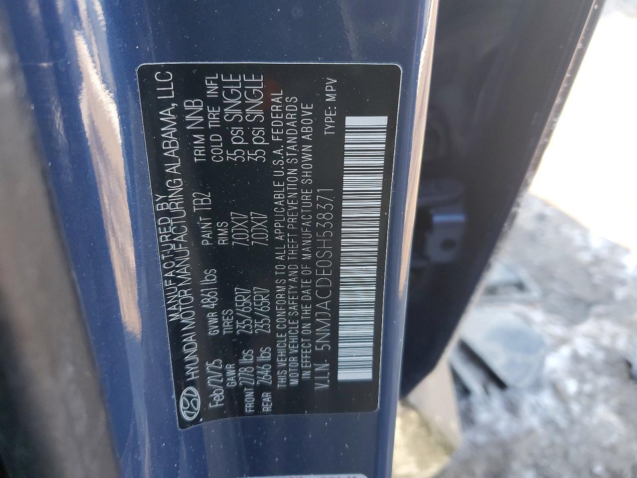 HYUNDAI TUCSON SE 2025