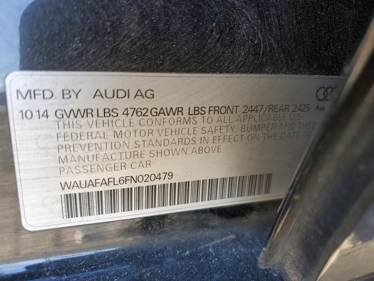 AUDI A4 PREMIUM S-LINE 2014