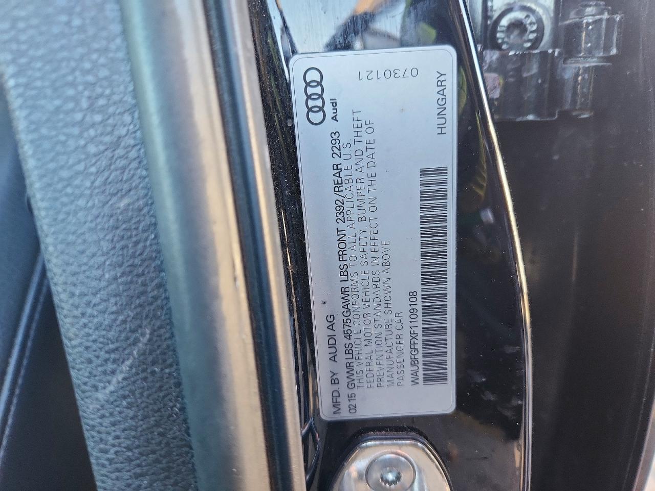 AUDI A3 PREMIUM 2015