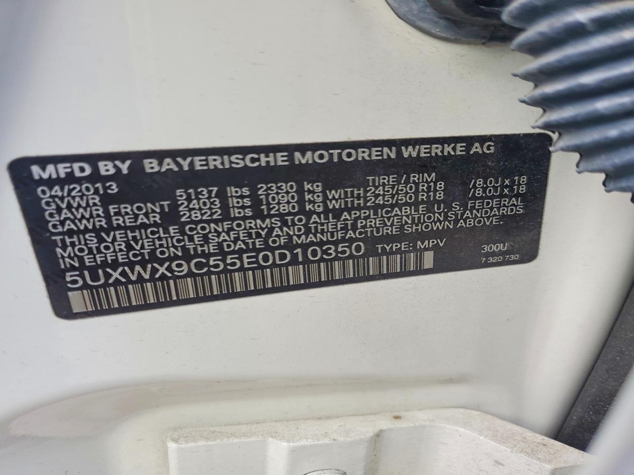 BMW X3 XDRIVE 28 I 2013