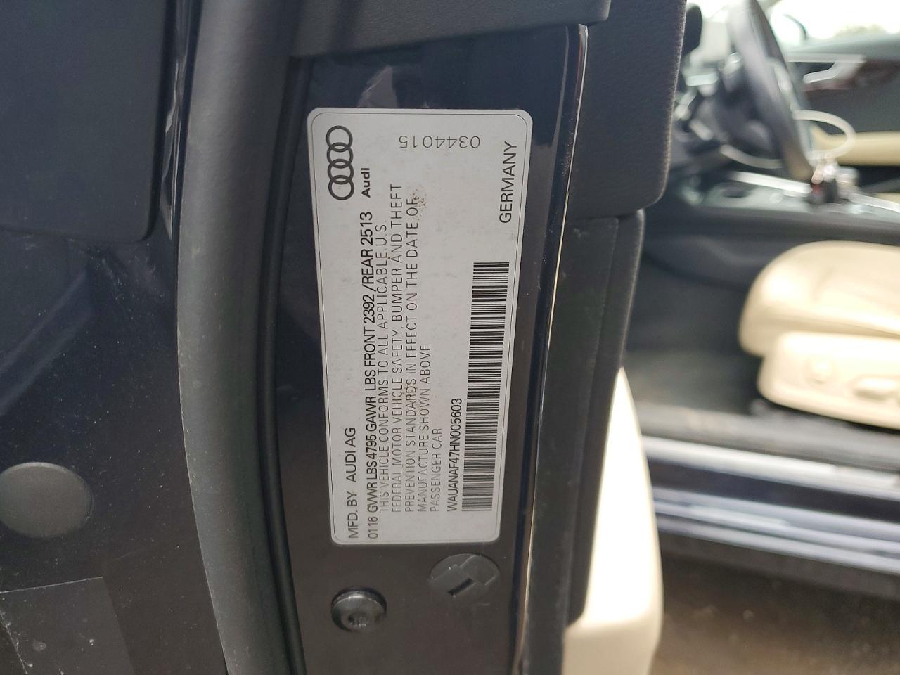 AUDI A4 PREMIUM 2016