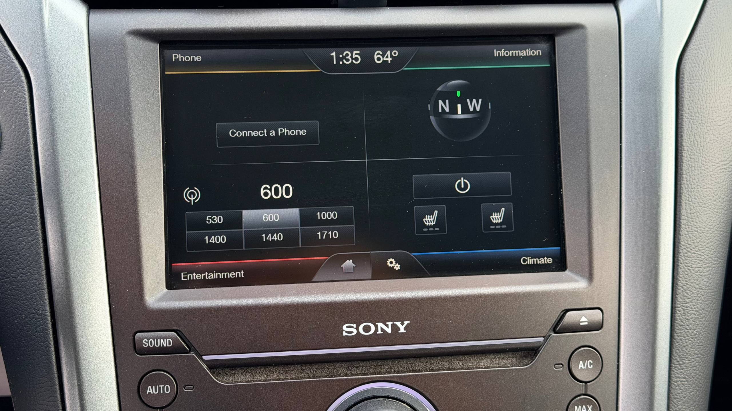 FORD FUSION TITANIUM 2015