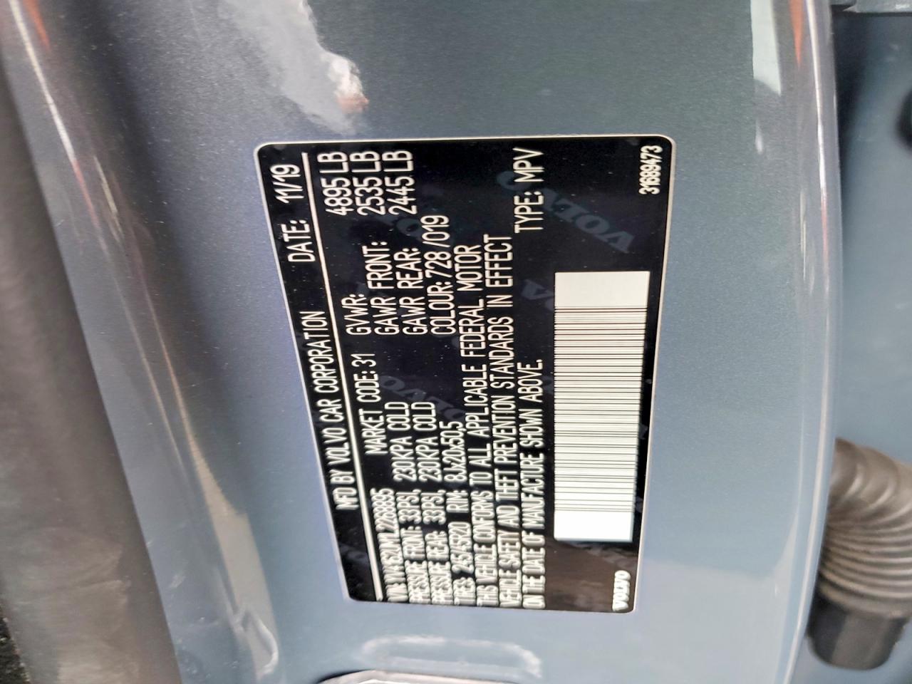 VOLVO XC40 T5 R-DESIGN 2019