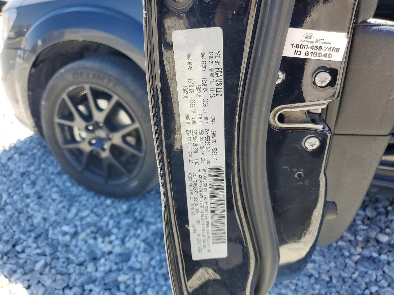 DODGE JOURNEY SXT 2016