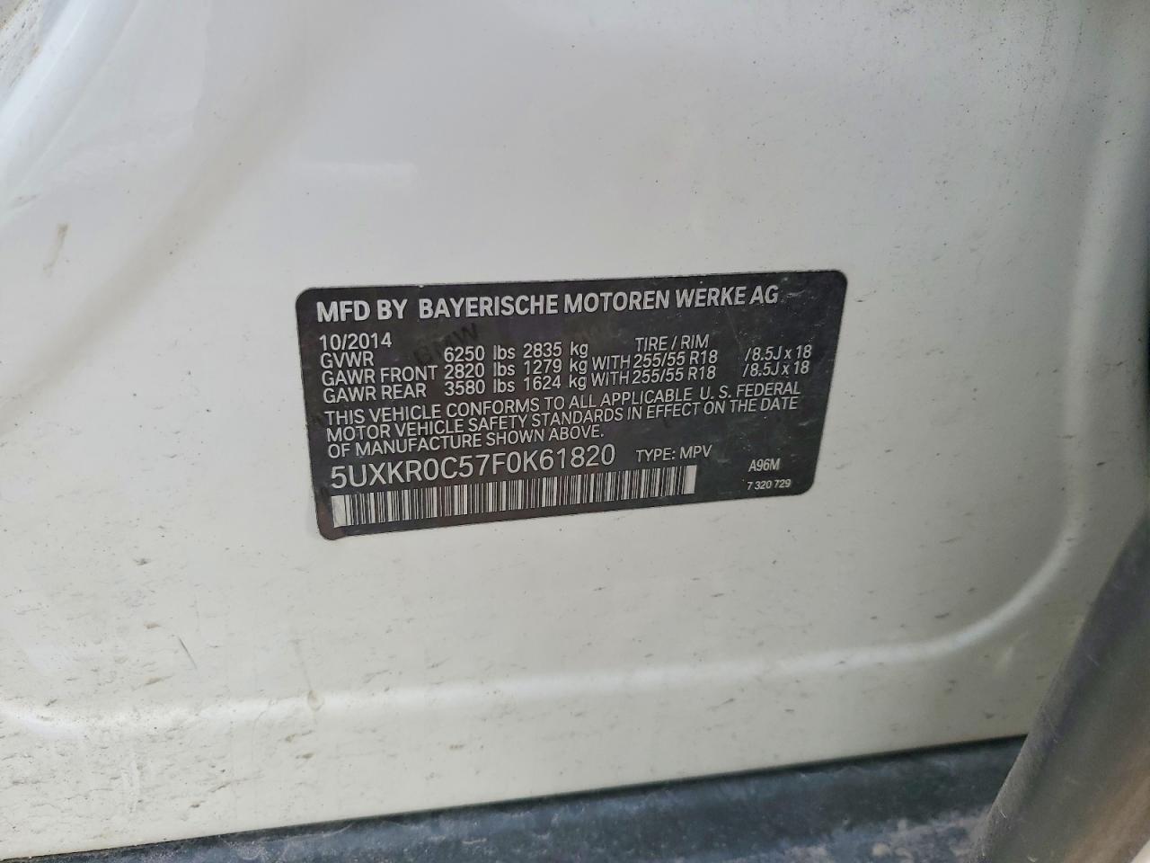 BMW X5 XDRIVE 35 I 2014