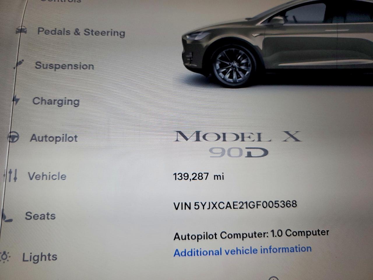 TESLA MODEL X АWD DUAL MOTOR 2016