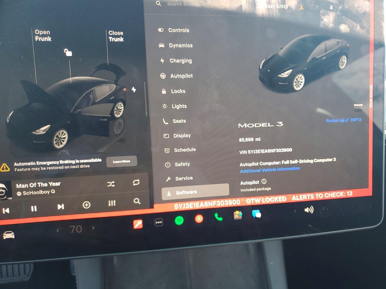 TESLA MODEL 3 RWD 2022